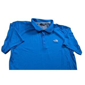 North Face Golf Polo Shirt Mens Large Performance Activewear Top Lightweight